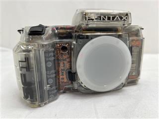 Pentax SF1/SFX Transparent 35mm film camera demonstrator
